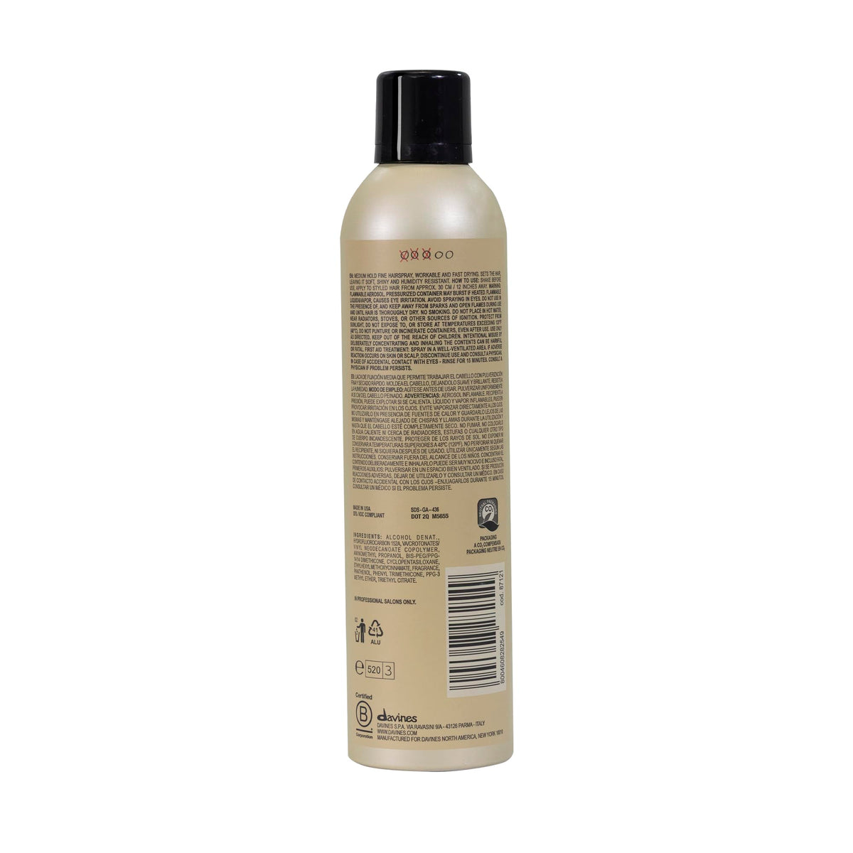 This Is A Medium Hair Spray