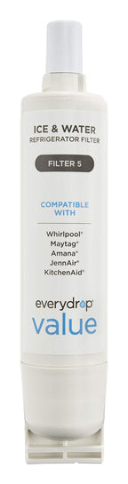 everydrop Value by Whirlpool Ice and Water Refrigerator Filter 5, EVFILTER5, 1 Pack