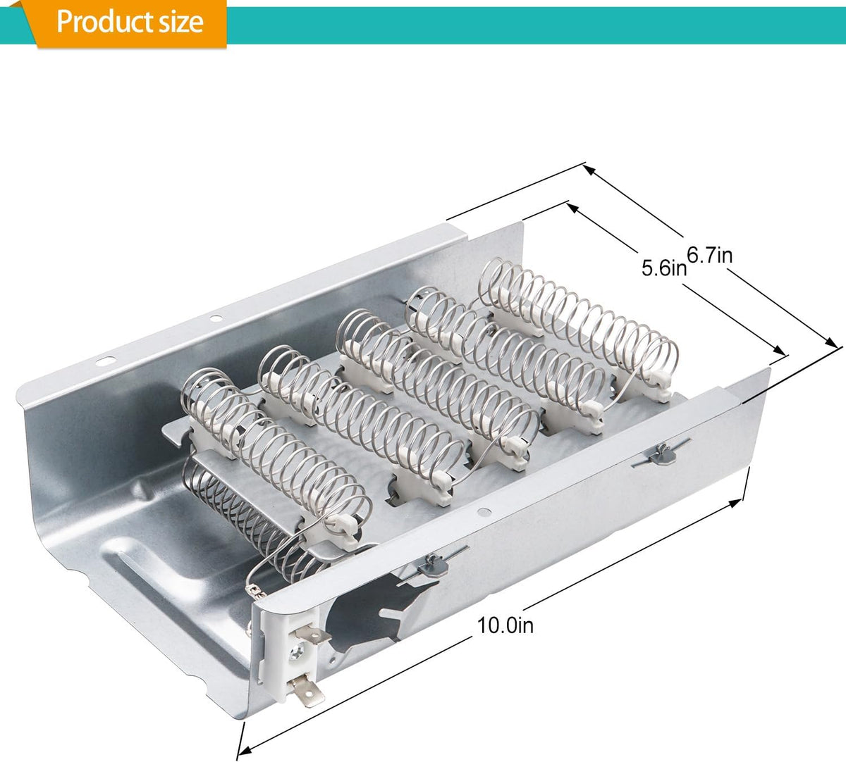 MEDC300BW0 MEDC300XW0 MEDC465HW0 Dryer Heating Element Kit for May-tag