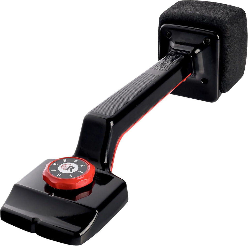 10-422BK Deluxe G.T. Carpet Knee Kicker, 17-1/2 Inches to 21-1/2 Inches, Black