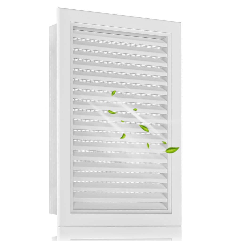 18"x24" Aluminum Gable Vent with Screen