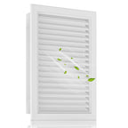 18"x24" Aluminum Gable Vent with Screen