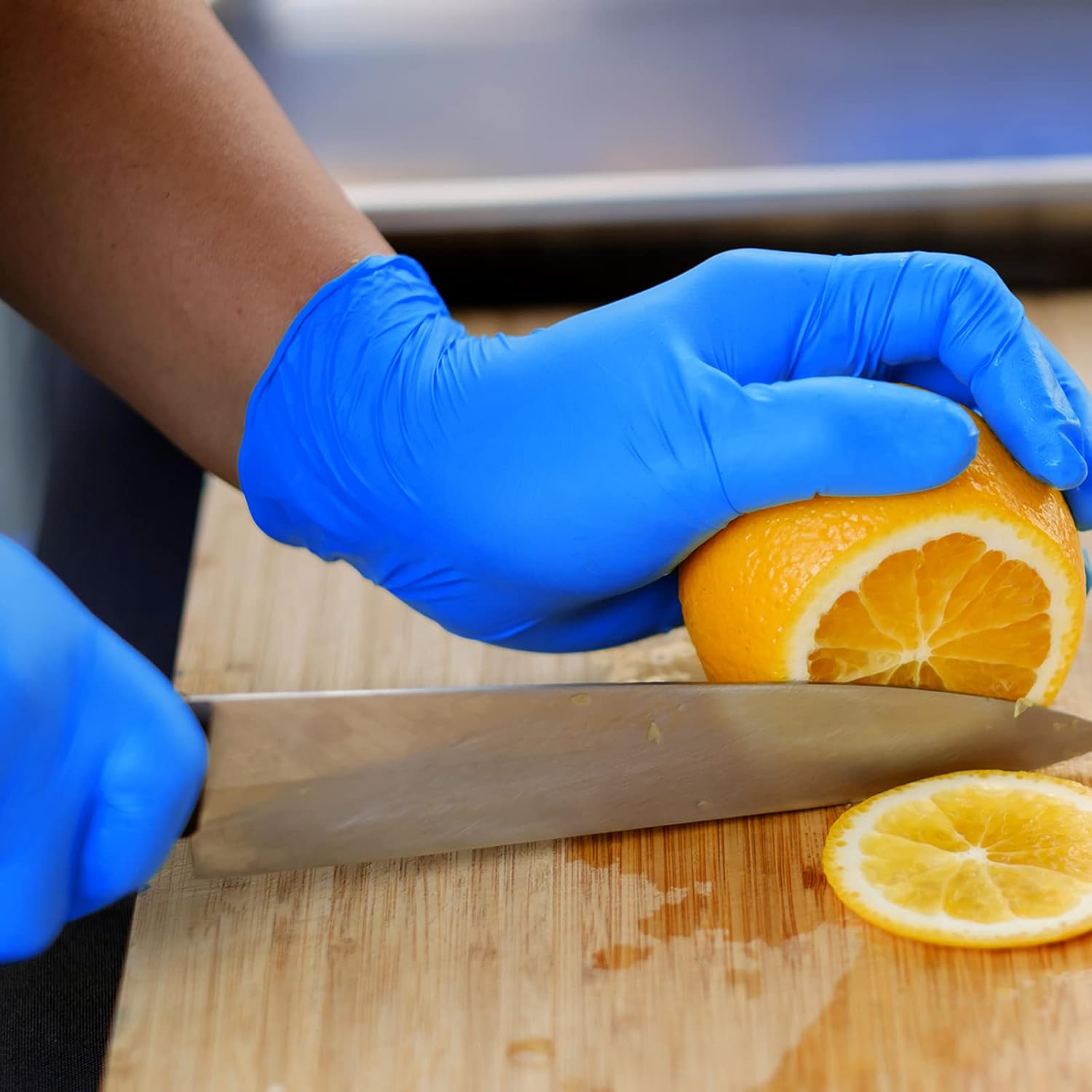 Nitrile Disposable Gloves，Powder Free, Cleaning Service Gloves, Latex Free