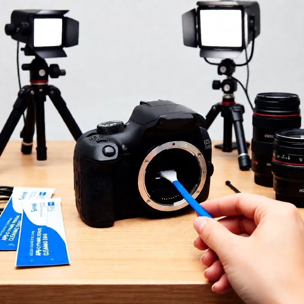 Dry APS-C Sensor Cleaning Swabs (CCD/CMOS), 20pcs 16mm DSLR or SLR Mirrorless Digital Camera Cleaning kit (No senrsor