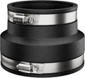Fernco 4 In. x 3 In. Flexible PVC Coupling - 1 Each