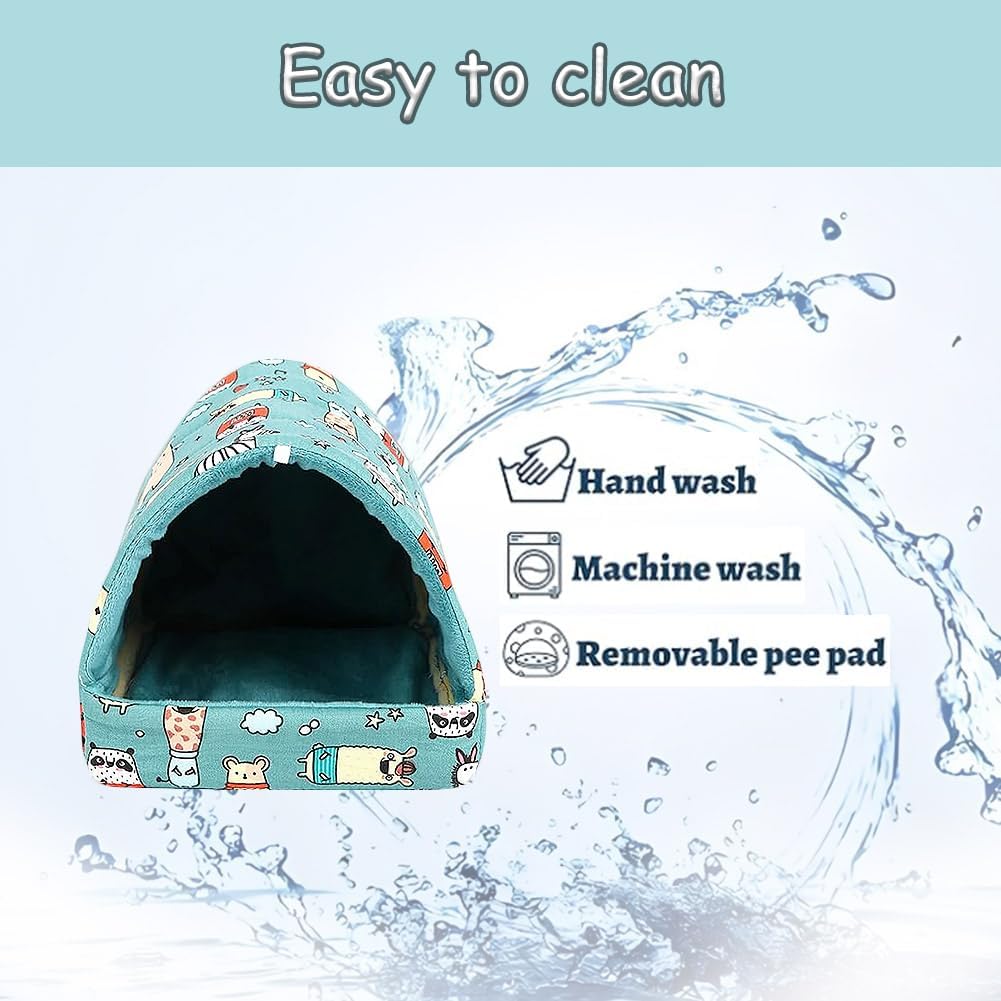 Guinea Pig Hideout Cozy Cotton Washable Tent for Small Animals