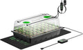 VIVOSUN 1-Pack Seed Starter Kit, 40-Cell Tray, LED Lights and Heat Mat | 10"x20.75" Seedling Heating Mat, 3.6" Higher