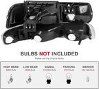 AUTOSAVER88 Headlight Assembly Compatible with 1999-2002 Chevy Silverado