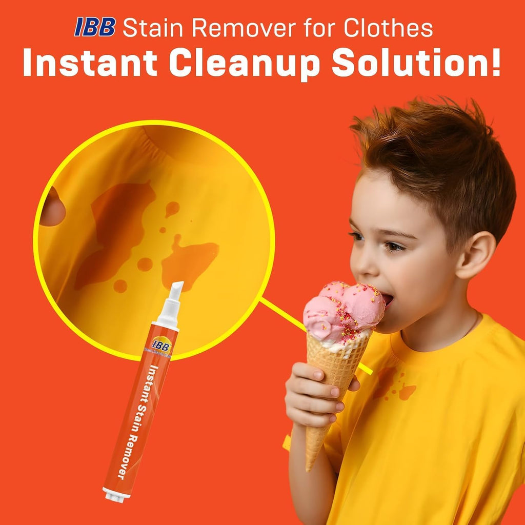 Stain Remover Pen & Stain Stick, Spot Cleaner for Clothes, 5 Count Pack