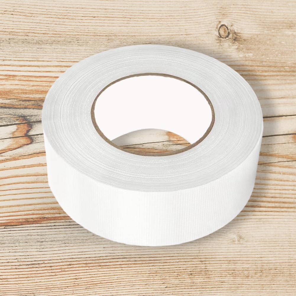 Floor Marking Tapes Vinyl Floor Tape White Marking Dance Splicing Safety for Social Distancing Gyms Athletics School