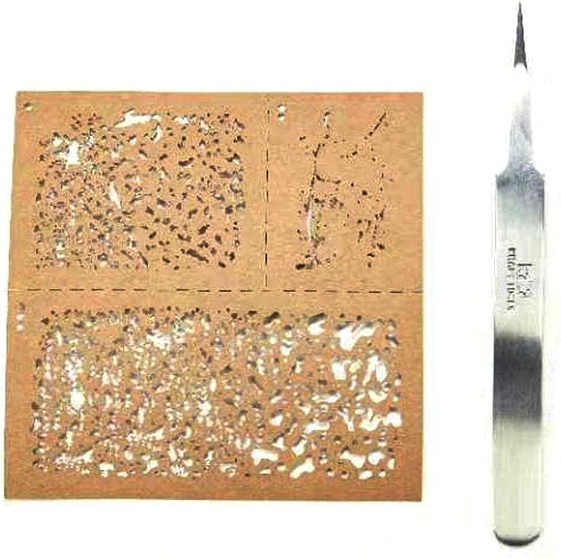 1Set DIY Decoration Weathering Airbrush Stencils Tools for 1/35 1/48 1/72 Scale Model