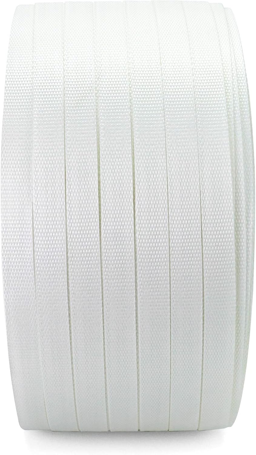 3/4" x 1640' Woven Cord Strapping Roll, Heavy Duty Polyethylene Braided Rope Strap Roll, 1830 lb Strong Break