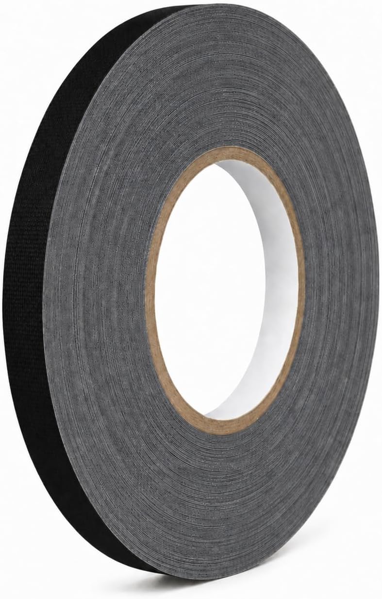 CGT-80 Gaffers Stage Tape, Black, 1/2 in x 60 yd, 1-Pack