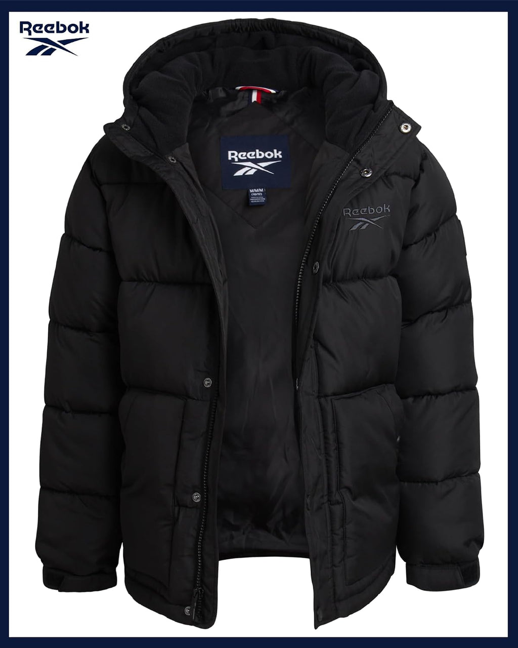 Boys Heavyweight Puffer Jacket, Wind & Water Resistant Hooded Coat | Cozy Insulated Fill for Maximum Warmth, Full Zip