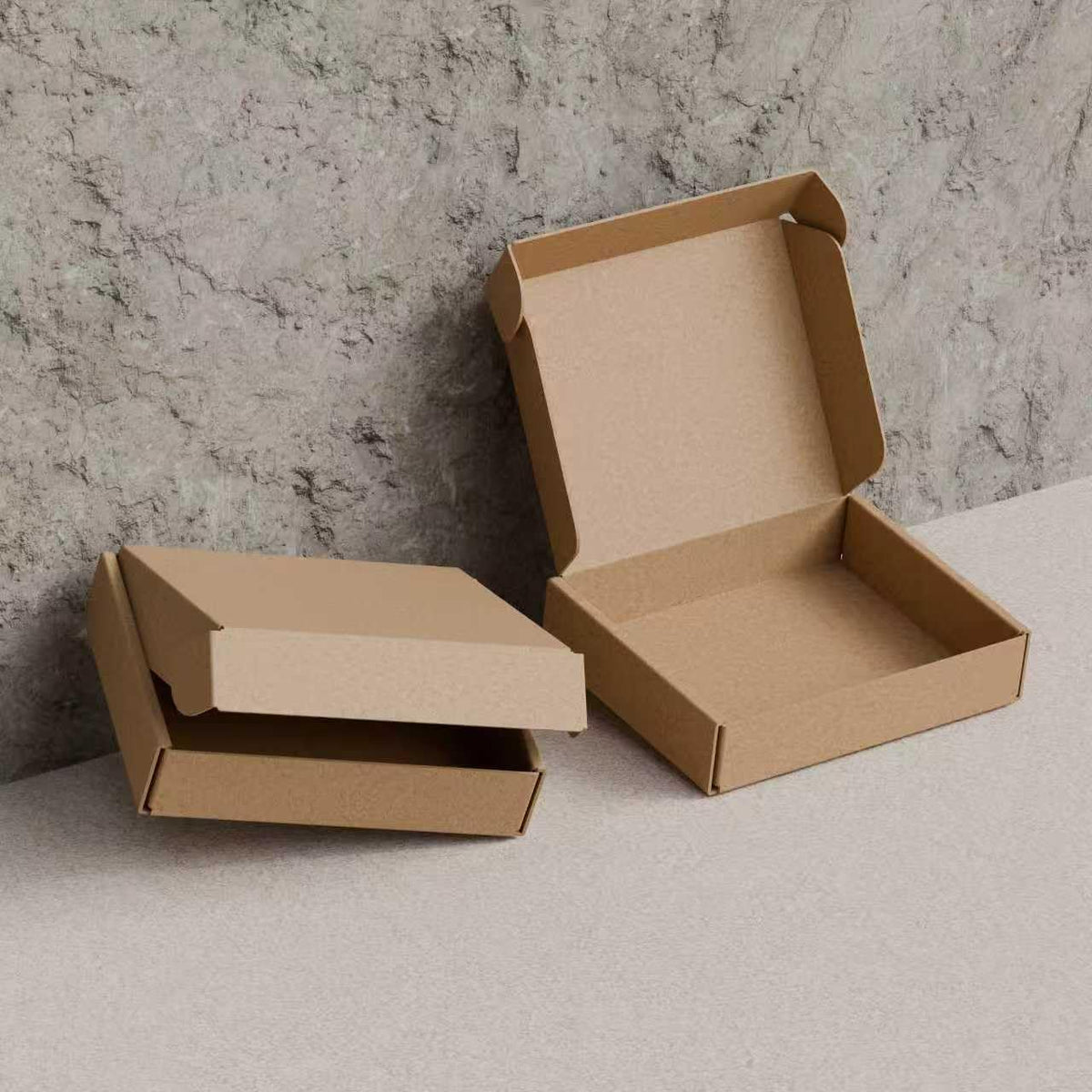 Corrugated Shipping Boxes 9x6x2Inches, 30Pack Kraft Cardboard Literature Mailers, Durable Small Business Mailing