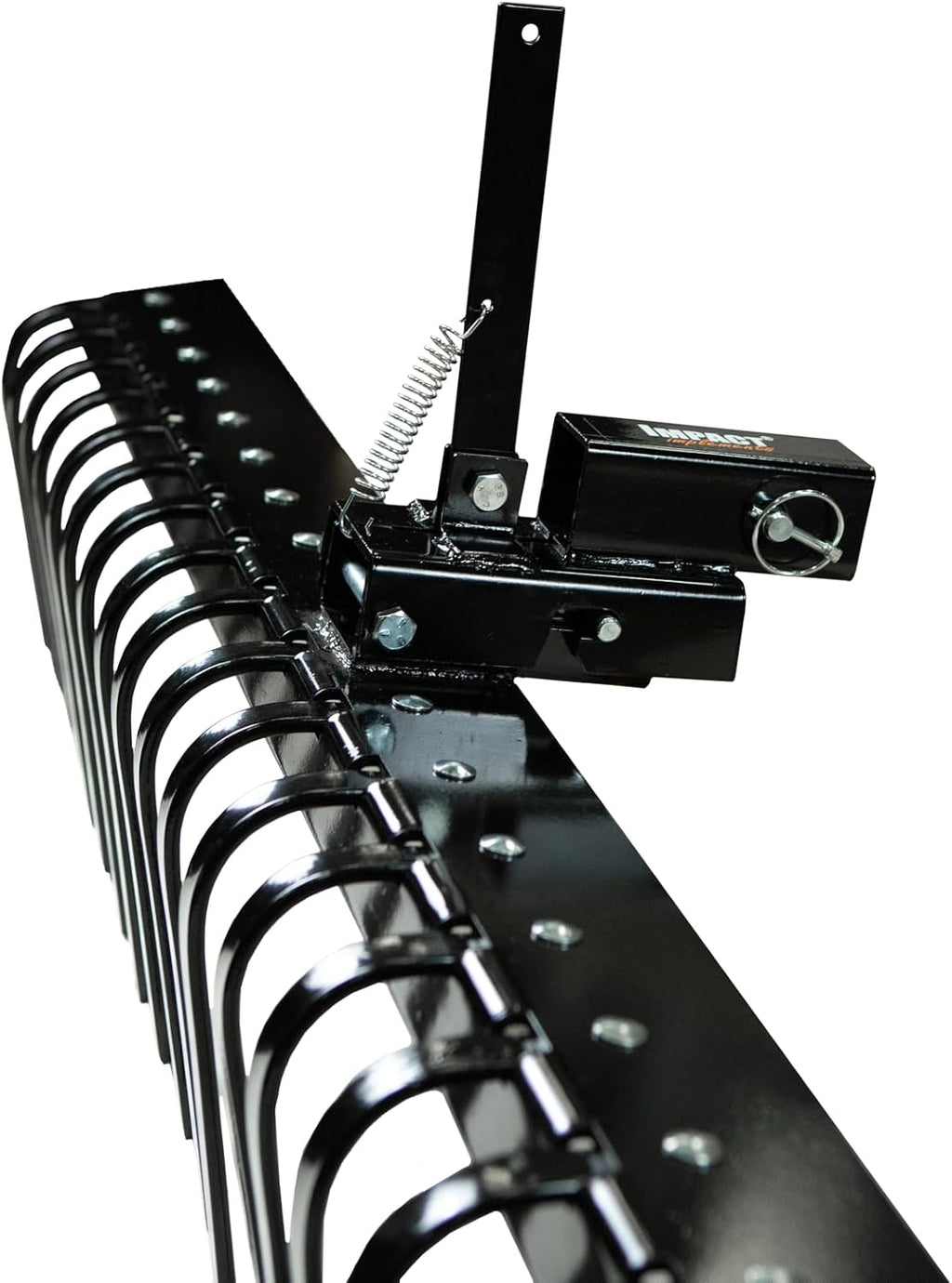 Impact Implements 62" Agricultural Landscape Rake for ATV/UTV/Tractor | Featuring spring steel tines that will not