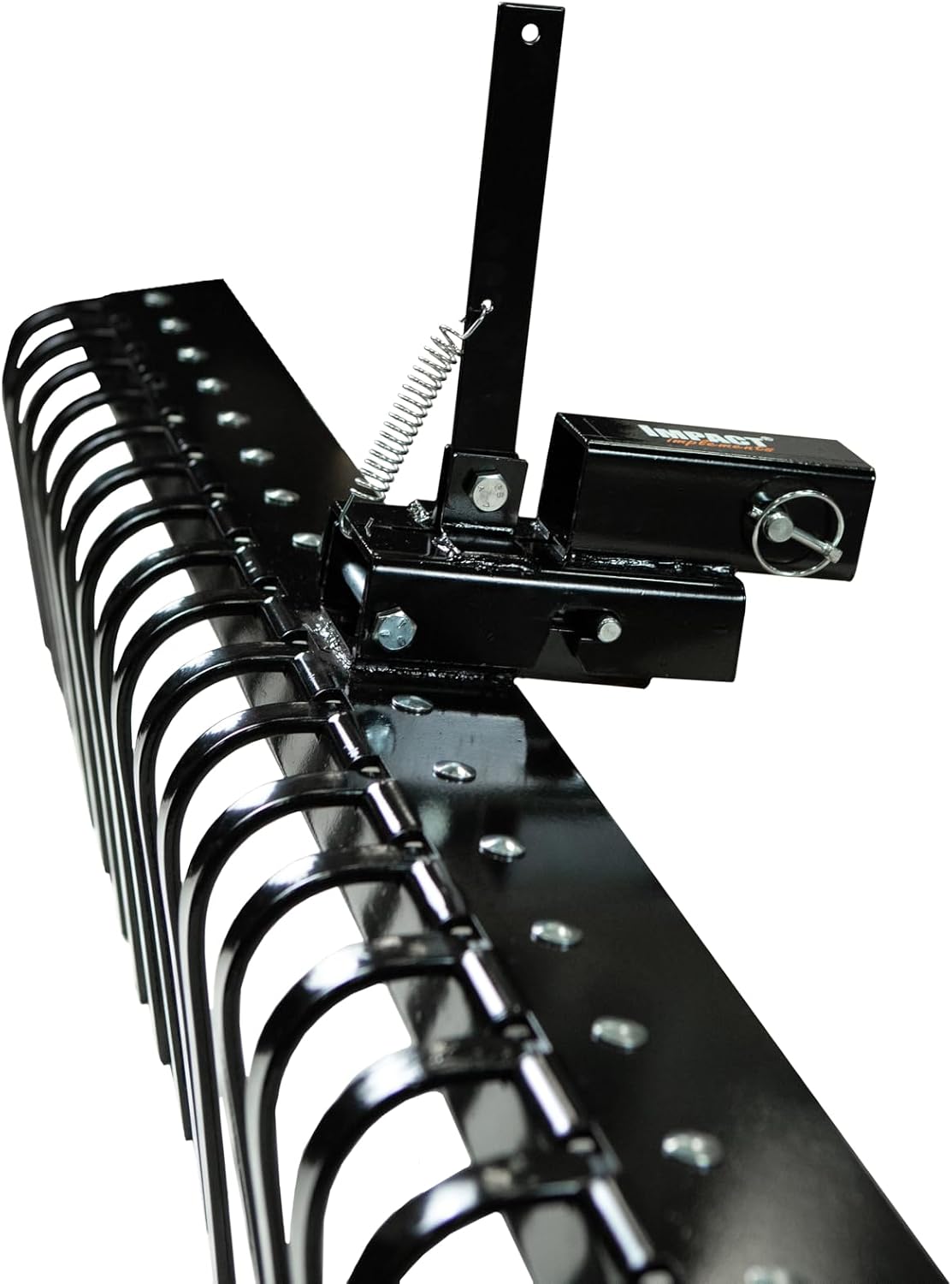 Impact Implements 62" Agricultural Landscape Rake for ATV/UTV/Tractor | Featuring spring steel tines that will not