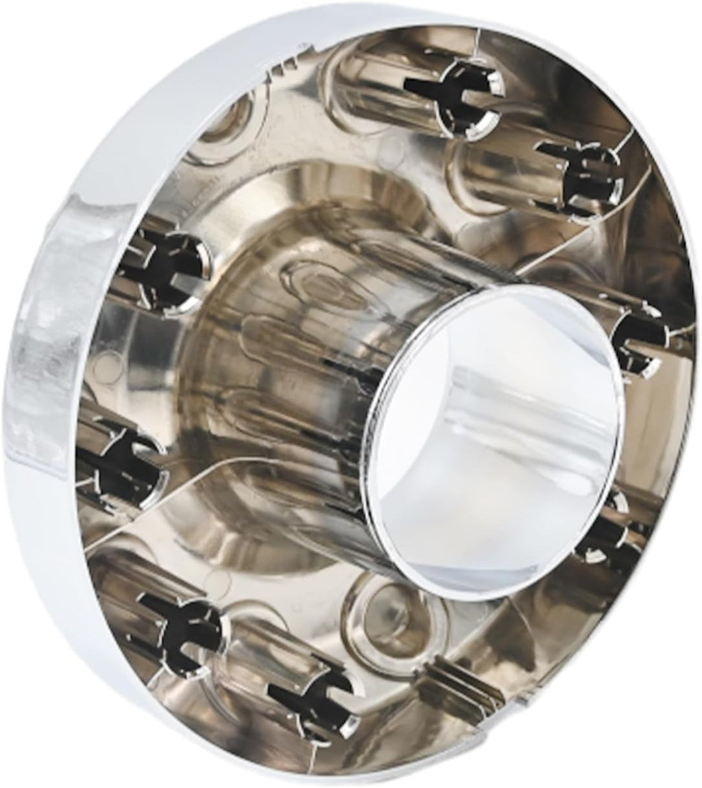 5C3Z1130NA 10 Lug Front Wheel Center Hub Cap Cover Replacement for 2005-2017 Ford F450 F550 Super Duty DUALLY, Chrome