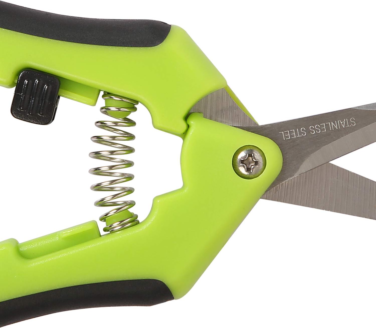 12 Pack 6.5 Inch Bud Trimming Scissors, Professional Stainless Steel Gardening Hand Pruners Micro-Tip Pruning Snips