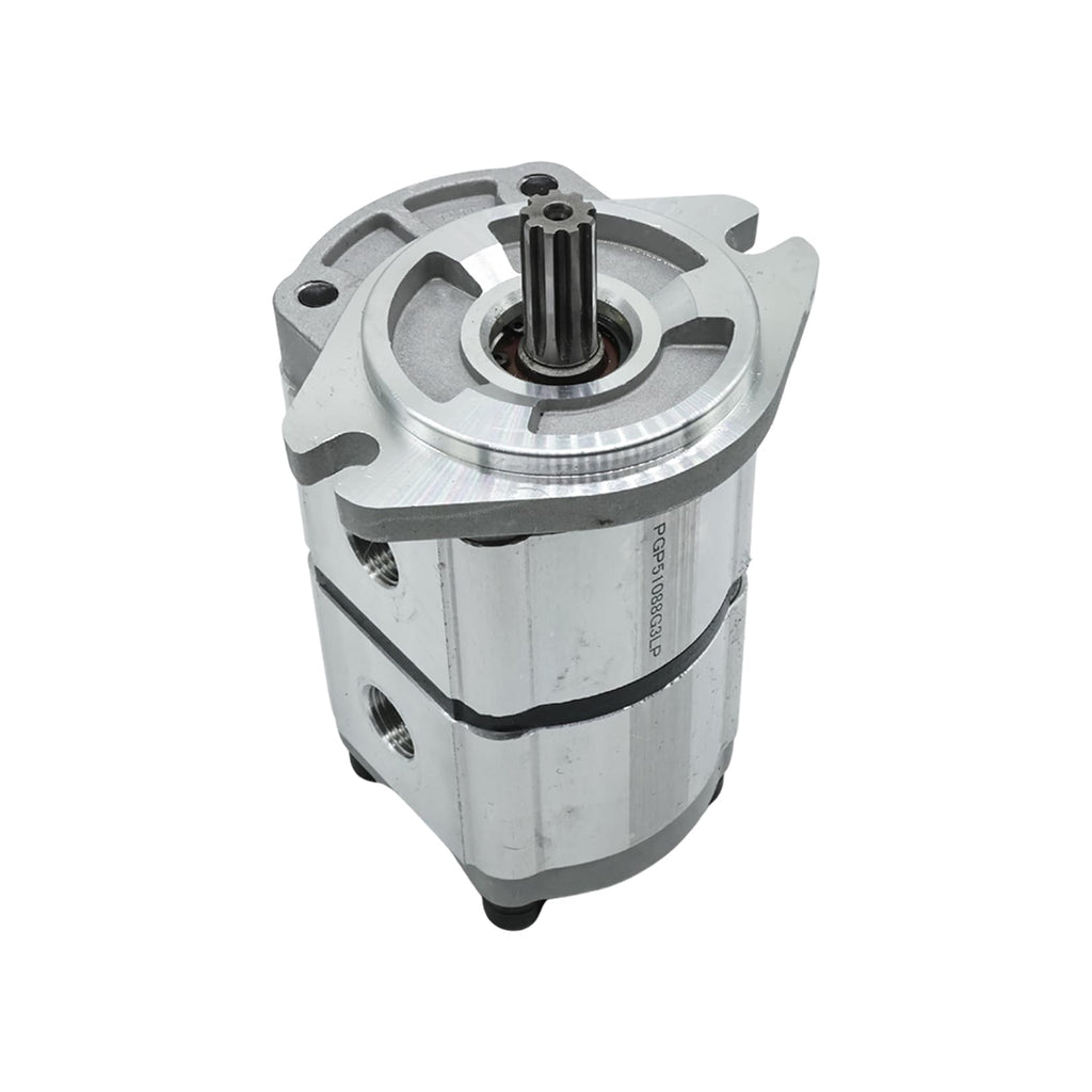 Nakkaa PGP51088G3LP Hydraulic Pump Compatible with KTT23 Skid Steer Loader