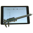 iGaging Digital Electronic Caliper Absolute Origin Smart Bluetooth Connectivity - IP54 Protection/Extreme Accuracy (100-700-B08)