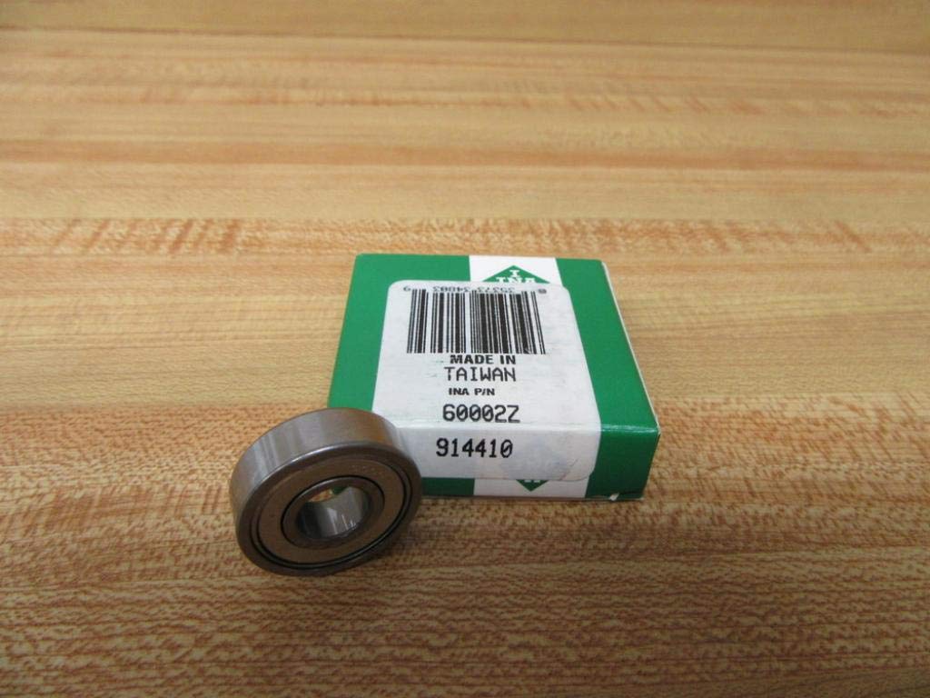 INA 60002Z Single Row Deep Groove Ball Bearing