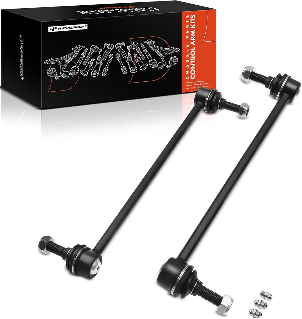 A-Premium Front Sway Bar Link Stabilizer Bar Link, Compatible with Chevy