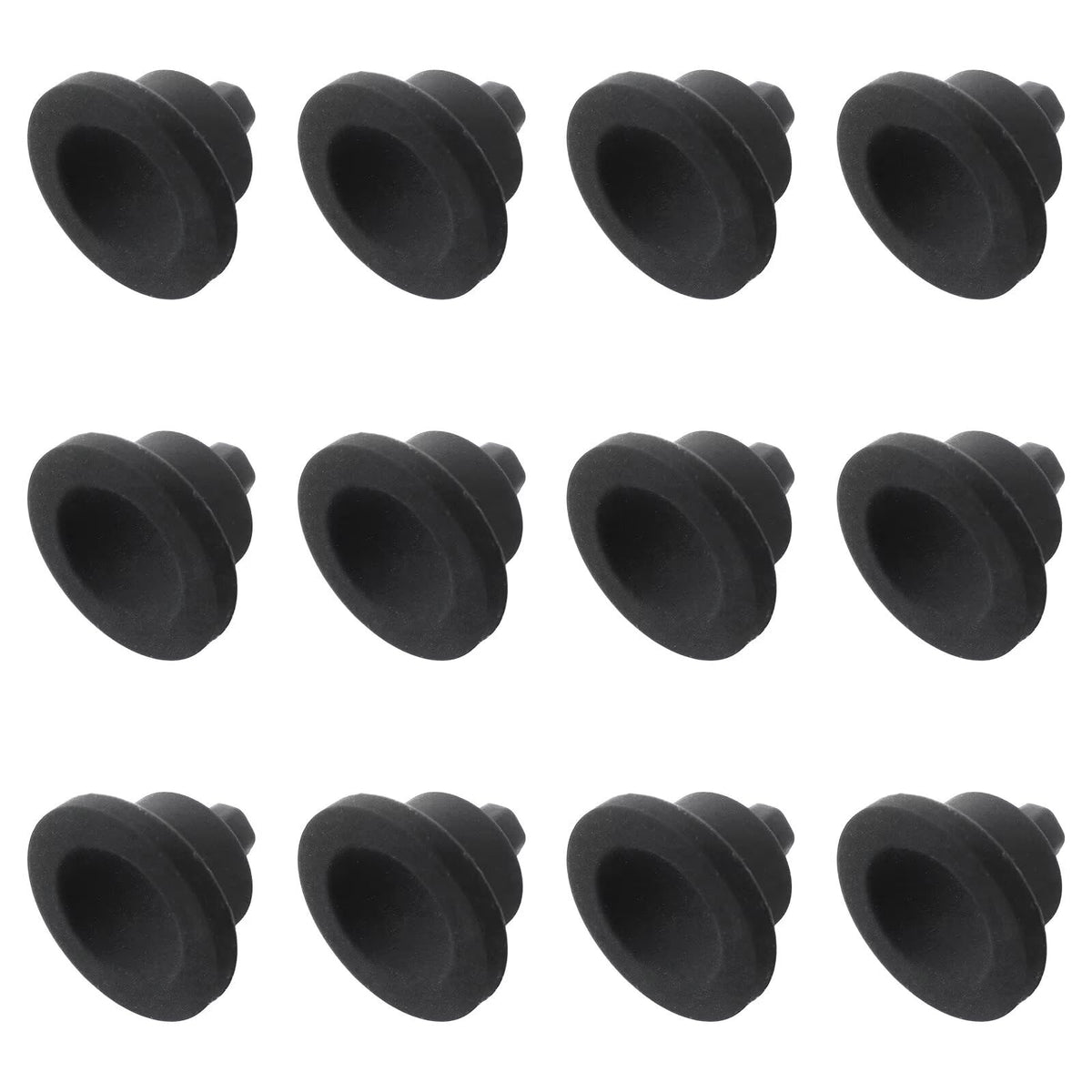 JURENGUDF 12PCs 815689 Stove Grate Rubber Feet Replacement Compatible with Dual Fuel Range DF30 DF36 DF48 DF60