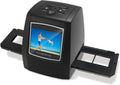 35mm Film Scanner & Slide Scanner with 2.4" LCD Screen | Converts color and B&W 135 negatives & Slide to JPEG