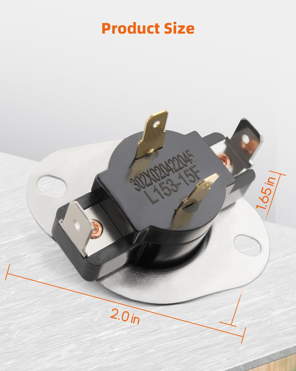 504515 Dryer Cycle Thermostat D504515 Fit for Alliance Speed Queen Cissell