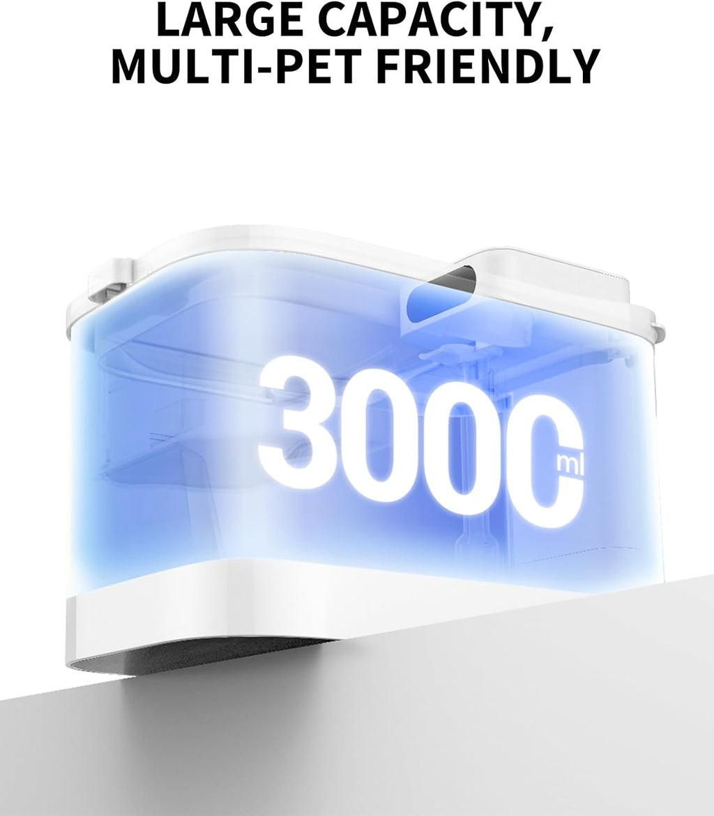 EVERSWEET MAX Cordless Cat Water Fountain with Motion Sensor