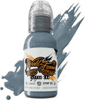World Famous Grey Tattoo Ink, Vegan and Professional Ink, Made in USA, Pancho Pastel Grey #2 1 oz