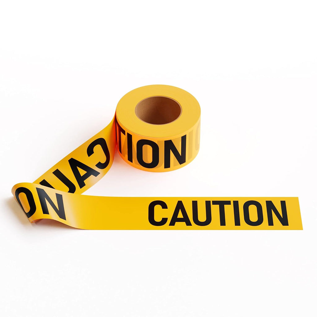 Caution Do Not Enter Warning Tape, 3 in X 1000 Ft