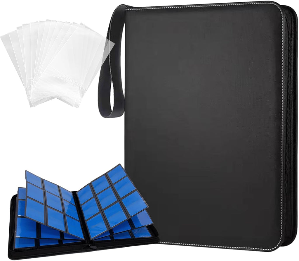 Large 900 Card Binder 9 Pocket Album – Card Binder Pockets for Trading Cards, Photocard, MTG, TCG, Sports Card