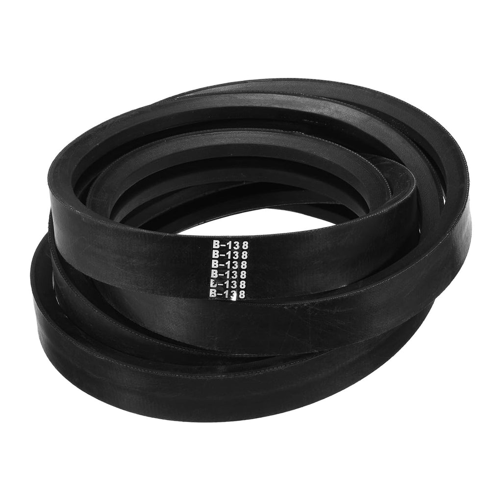 uxcell 2/B138 Classic Wrapped 2 Banded 141" Outer Circ B Profile V-Belt