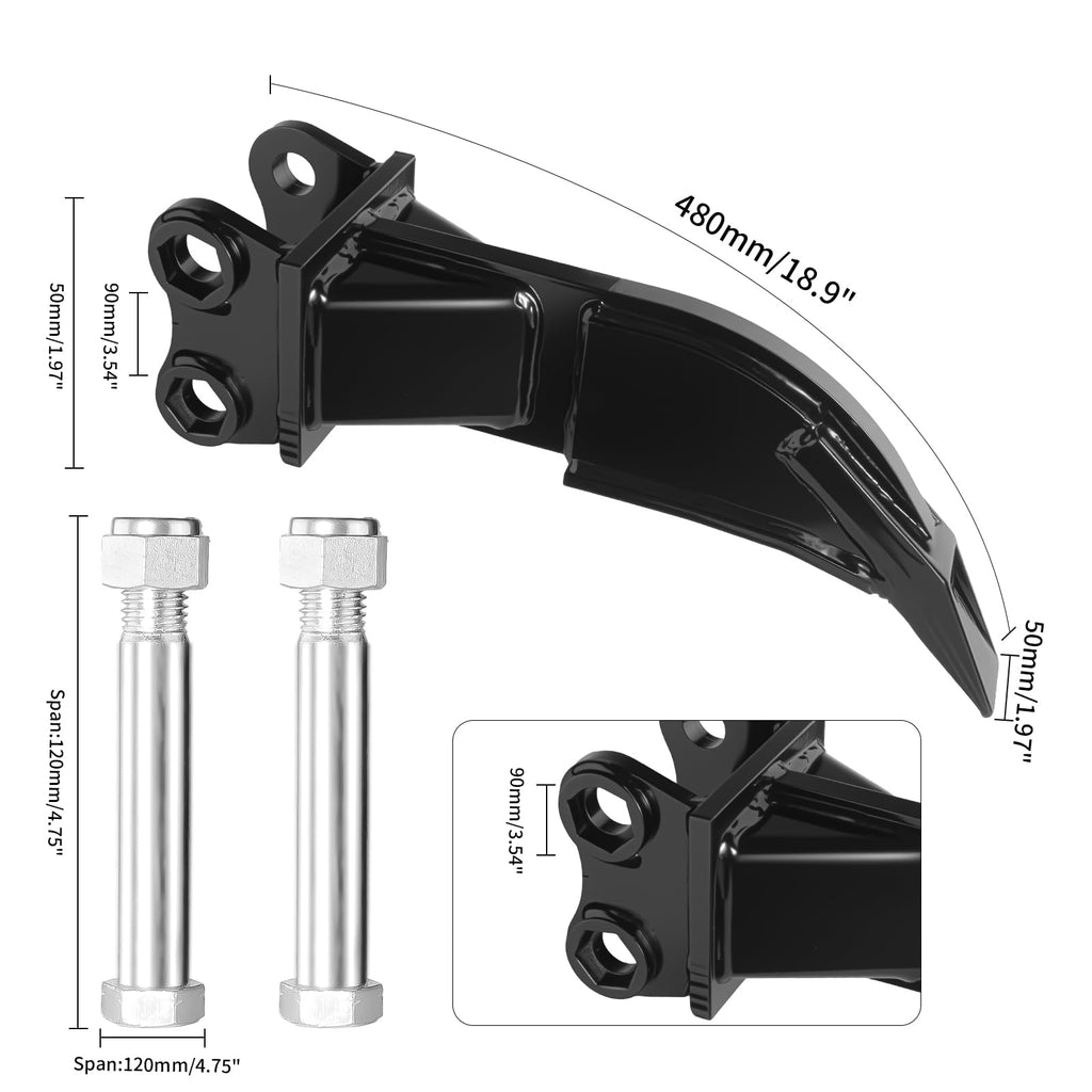 Mini Excavator Ripper Tooth Attachment for 0.8-2 Ton Excavators