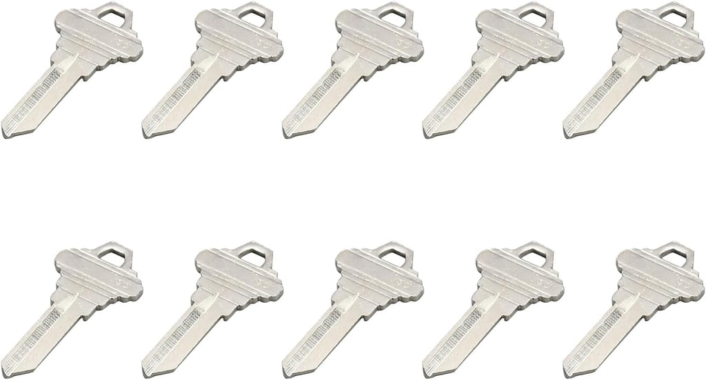 Brass SC1 Key Blanks Uncut Keys Compatible with Schlage 5-Pin Locks Value SC1 Uncut Blank Keys for Home and