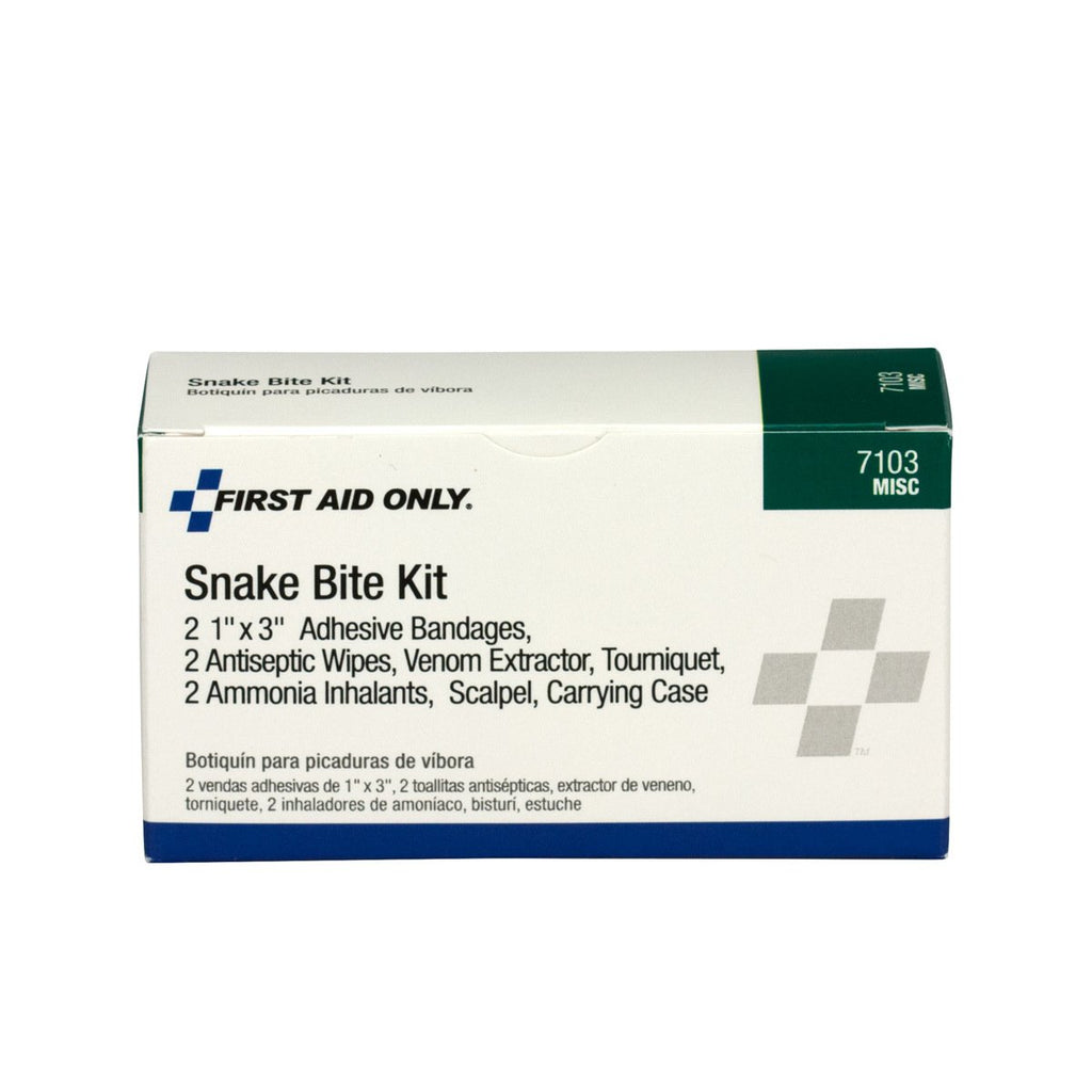 7103 11 Piece Snake Bite First Aid Kit In Box