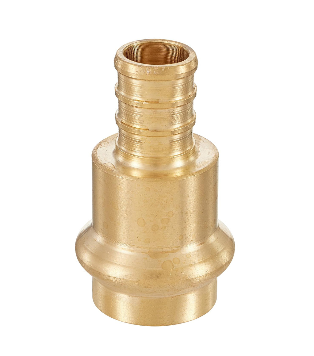 10Pcs EFIELD 1/2"Copper Press x 1/2"PEX Coupling Adapter(PEX1807344-10)