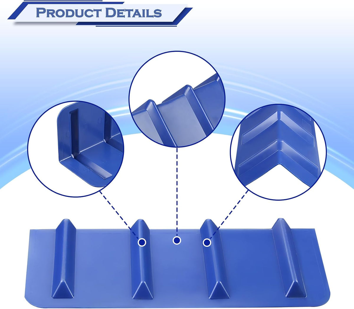 ANLULOAD Flatbed Edge Protector, Cargo Corner Protectors,Size:24＂x8＂x8＂.