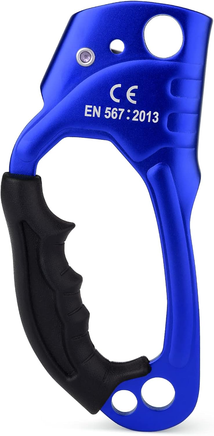 Climbing Hand Ascender Outdoor Mountaineering Tree Arborist Climbing Rappelling Equip Hand Ascender for 8-14MM Rope
