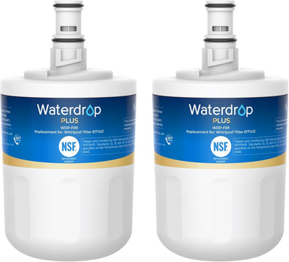 Plus 8171413 Filter, Replacement for Whirlpool EDR8D1, 2 Pack | Replacement for 8171414, Kenmore 46-9002, NLCS200