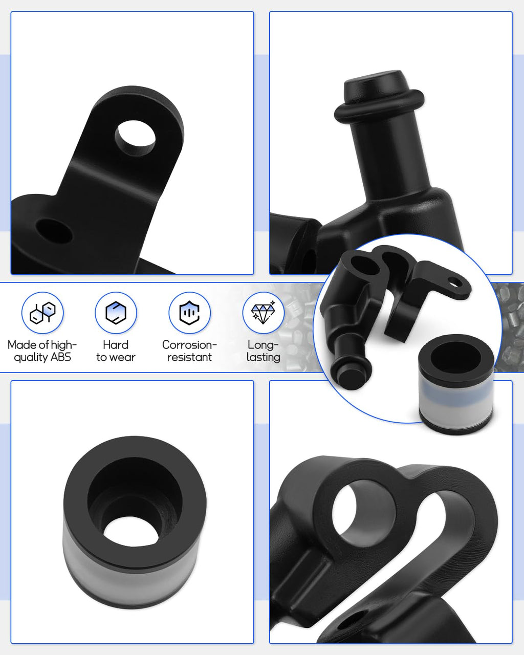 Cam Follower Roller Fit for Johnson Evinrude 9.9 & 15 HP Outboard Marine Engines 1986-1992, Replace 396236, 765609