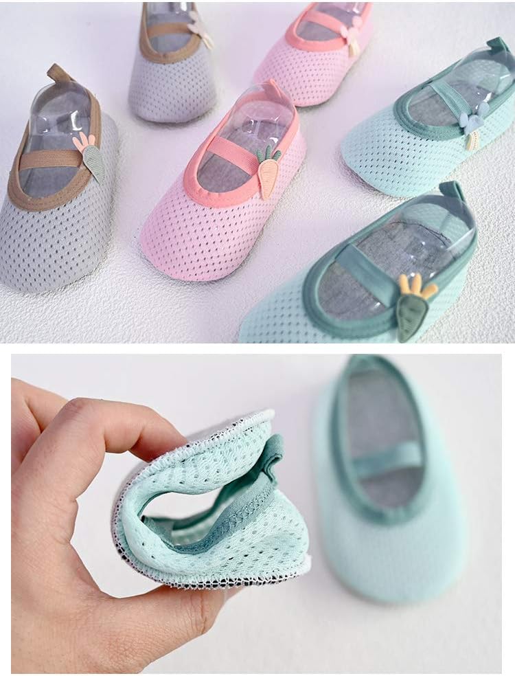 Baby Non-slip Floor Socks - Children's Toddler Cartoon Skidless Socks and Shoes