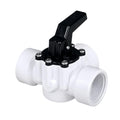 3-Way Diverter Valve - Rotating Handle - 1.5 in - ABS
