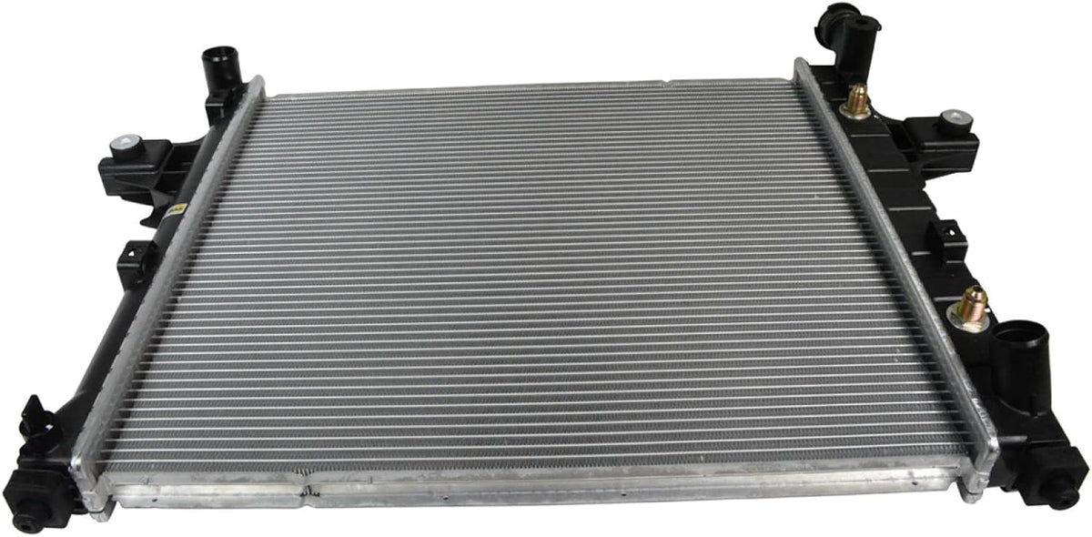 TRQ Radiator Assembly Aluminum Core Cross Flow with Transmission Oil Cooler