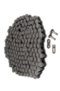 #120 Riveted Roller Chain 10FT Roll with Connecting Link 120-1R-10FT