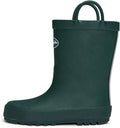 Kids Rain Boots, Waterproof Rubber Boots with Easy-on Handles | Pull on, Slip-resistant, Double Handles