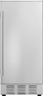 IB250OD 15 Inch Wide 20 Lbs. Capacity Built-in Ice Maker with 25 Lbs. Daily Ice Production - Stainless Steel