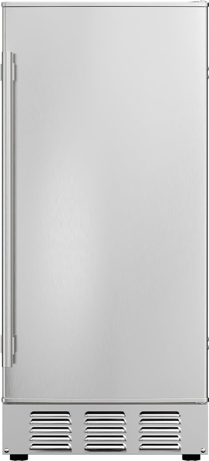 IB250OD 15 Inch Wide 20 Lbs. Capacity Built-in Ice Maker with 25 Lbs. Daily Ice Production - Stainless Steel